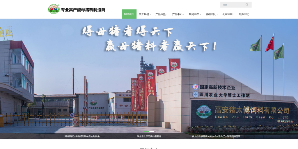 江西猪太傅饲料有限公司官网成功升级IPv6